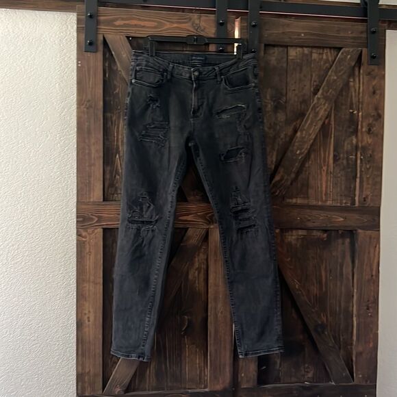 Aeropostale skinny distressed  Jeans 34x32 - Picture 1 of 14